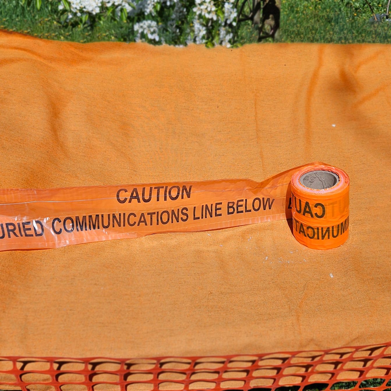 Benzi avertizoare - fibra optica cu fire metalice