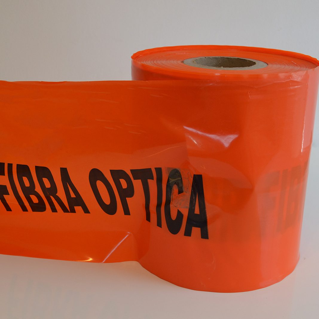 Benzi avertizoare - fibra optica simple