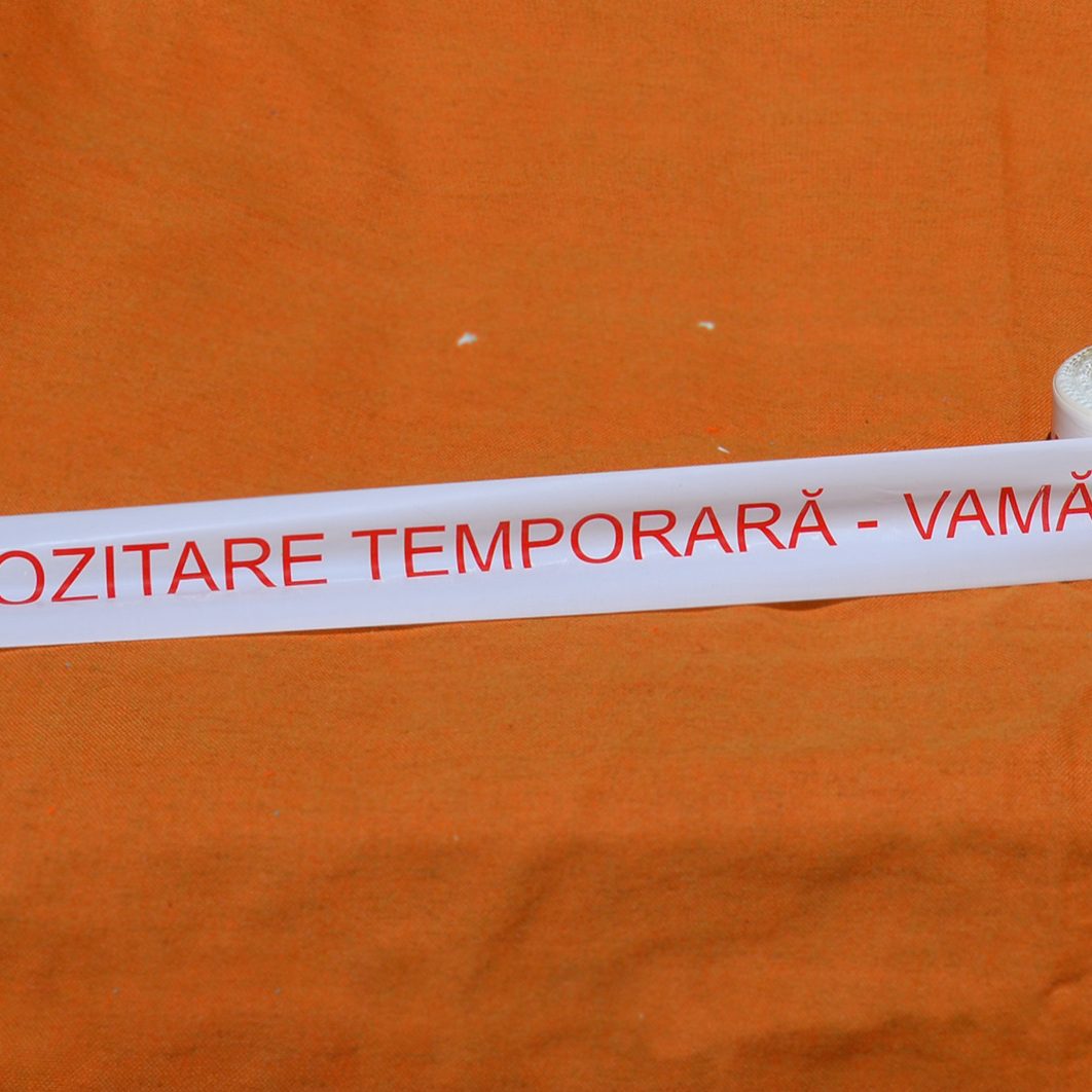 Benzi avertizoare -depozitare temporara vama