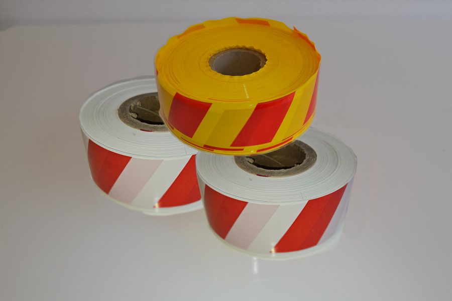 Benzi avertizoare -santier simple multiple modele